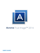 ACRONIS True Image 2016 Macintosh User guide
