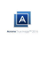 ACRONIS True Image 2016 Owner's manual