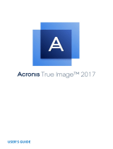 ACRONIS True Image 2017 Macintosh Operating instructions