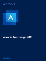 ACRONIS True Image 2019 Macintosh User manual