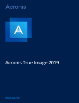 ACRONIS True Image 2019 PC User manual