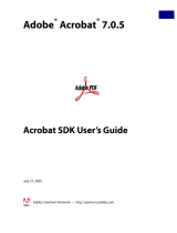 Adobe Acrobat SDK User manual