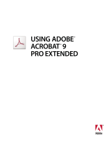 Adobe Acrobat 9.0 Professional Extended Operating instructions