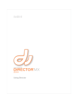 Adobe DIRECTOR MX 2004-USING DIRECTOR User guide
