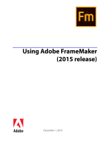 Adobe Framemaker 2015 User manual