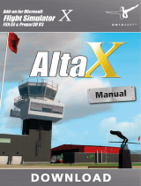 Aerosoft Alta X User manual