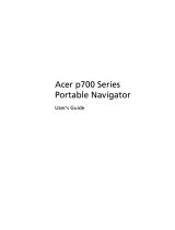 Acer P700 Owner's manual