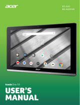 Acer Iconia One 10 B3-A50 FHD User manual