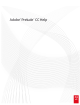 Adobe Prelude CC 2014 User guide