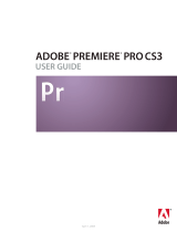 Adobe Premiere Pro CS3 User manual