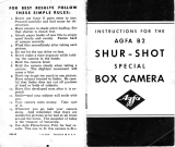 AGFA B2 Shur-Shot Operating instructions