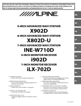 Alpine X X902D-DU Owner's manual