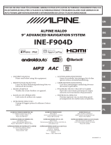Alpine INE-F INE-F904D Owner's manual