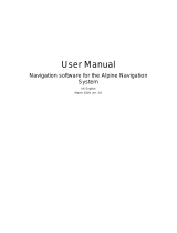 Alpine INE-W X803DC-U User manual