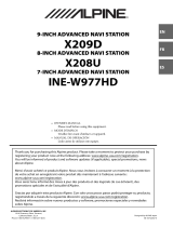 Alpine X209-WRA-OR User manual