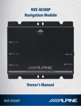 Alpine NVE-M300P Owner's manual