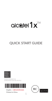 Alcatel 1X 5059A Owner's manual