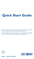 Alcatel 1X Evolve T-Mobile Quick start guide