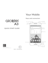 Alcatel OneTouch A Series A3 Quick start guide
