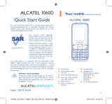 Alcatel 1060D Owner's manual