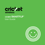 Alcatel SmartFlip Cricket Wireless User guide