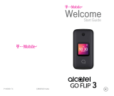 Alcatel OneTouch Go Flip 3 T-Mobile Quick start guide