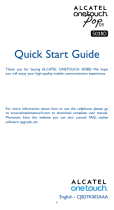 Alcatel 5038D Owner's manual