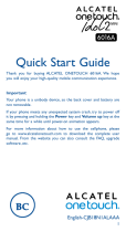Alcatel Idol 2 Mini Quick start guide