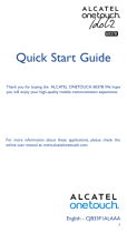 TCT Mobile 6037B User manual