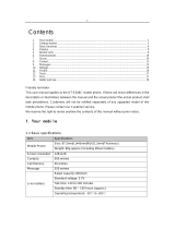 Alcatel OT-E206C User manual