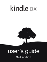 Amazon kindle DX Owner's manual