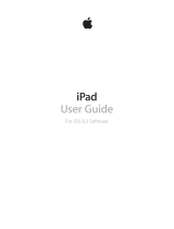 Apple iPad for iOS 8.3 software Owner's manual