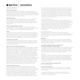 Apple Watch Series User Watch Series 2 Hermès User manual