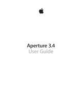 Apple APERTURE 3.4 Owner's manual