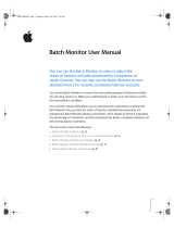Apple COMPRESSOR User manual