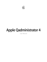 Apple Qadministrator 4 User manual