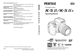 Pentax K-5 II User manual
