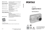 Pentax Optio M20 User manual