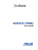 Asus ZenFone 5 A502CG User guide