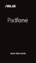 Asus Padfone Series User PadFone Quick start guide