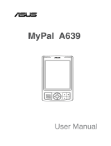 Asus MYPAL A639 User manual