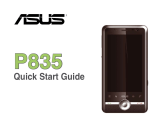 Asus P835 Quick start guide
