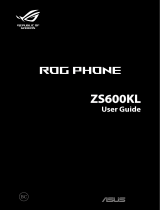 Asus RogPhone ZS600KL User manual