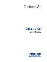 Asus ZenFone Go ZB452KG Owner's manual