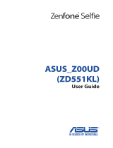 Asus ZenFone Selfie ZD551KL Owner's manual