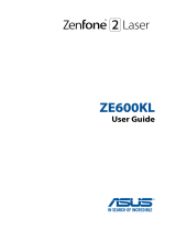 Asus ZenFone 2 Laser ZE600KL Owner's manual
