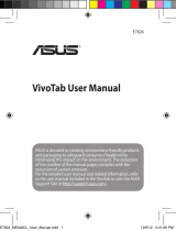 Asus Vivo Tab Smart User guide