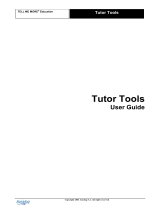 Auralog Tell me More Education 7.0 Tutor Tools User guide