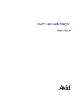 Avid CaptureManager 4.0 User guide