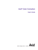 Avid Color Correction 4.5 User guide